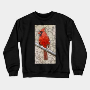 Cardinal Grand Red Bird, MALE CARDINAL Crewneck Sweatshirt